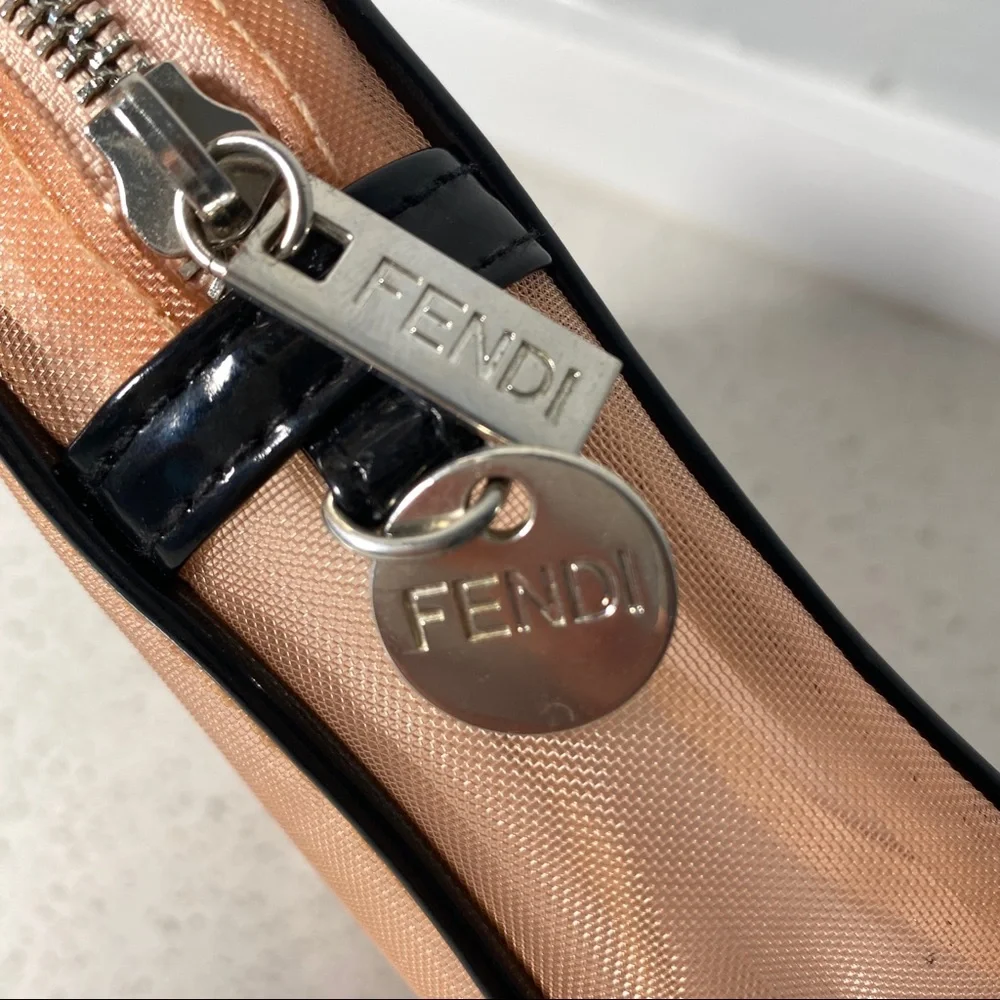 Fan di Fendi storage and travel pouch / case